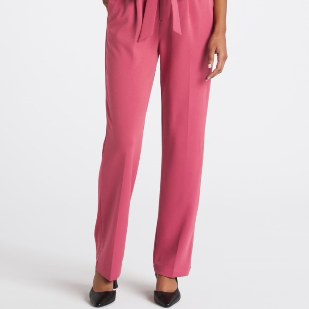 Chic Pink Women's Trousers